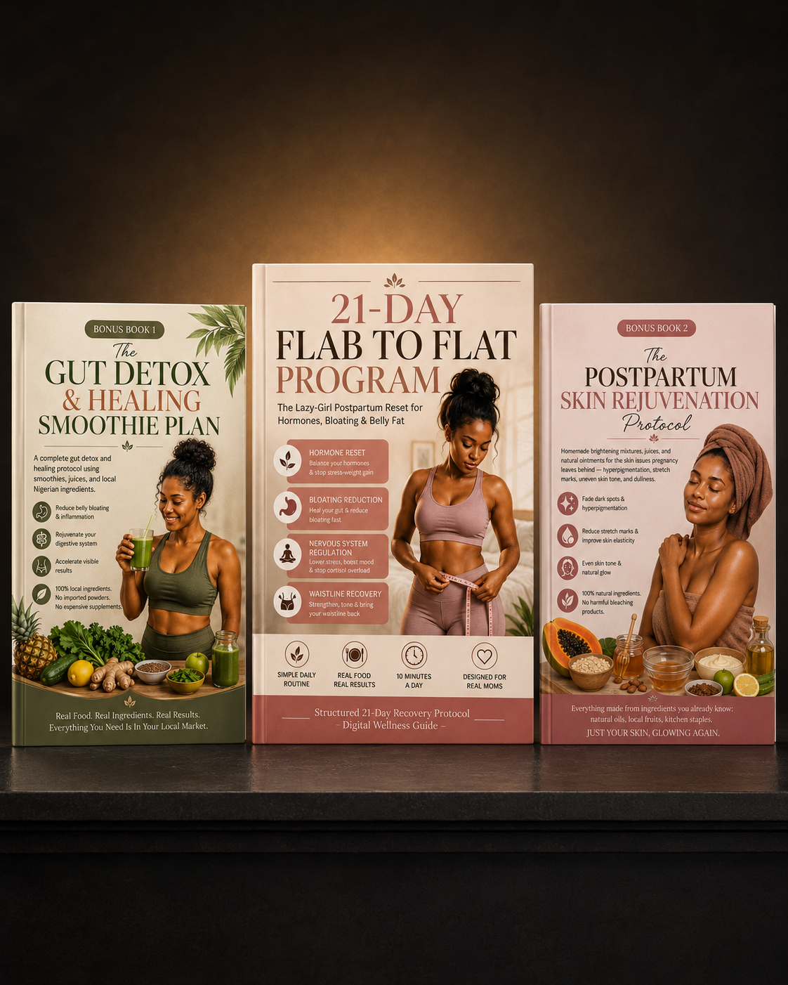 Complete Bundle — 21-Day Flab to Flat + Both Bonuses